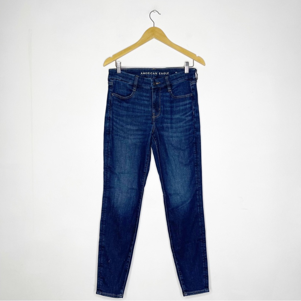 American Eagle Curvy High Rise Jeggings Size 8 Jeans